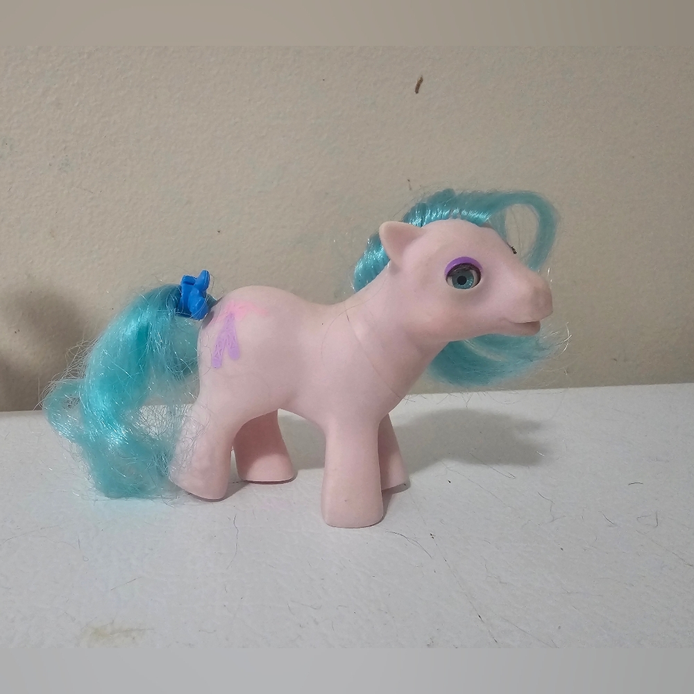 Vintage My Little Pony G1 1986 Beddy Bye Eyed Ponies MLP Baby Half Note